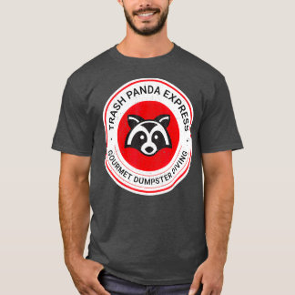Camiseta Mergulho de lixo Gourmet Expresso de Panda