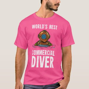 Camiseta Mergulho de mergulho comercial