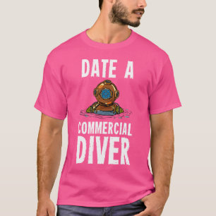 Camiseta Mergulho de mergulho comercial