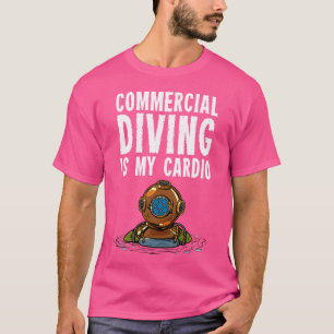 Camiseta Mergulho de mergulho comercial