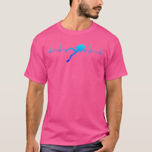 Camiseta Mergulho de mergulho em mergulho Scuba