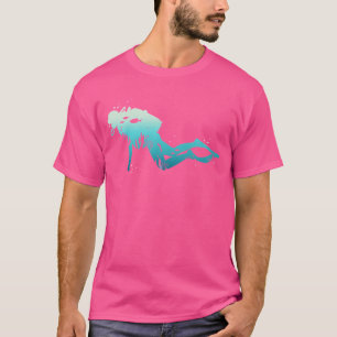 Camiseta Mergulho De Mergulho No Mergulho De Scuba