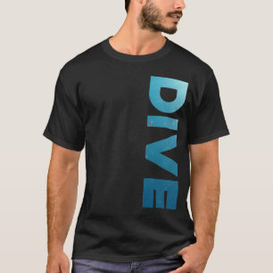 Camiseta Mergulho de Scuba Dive Vintage Diver Submarino
