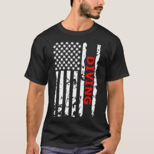 Camiseta Mergulho de Springboard Divers Usa
