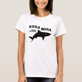 Camiseta Mergulho De Tubarão Em Bora Bora