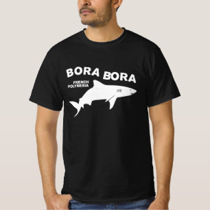 Camiseta Mergulho De Tubarão Em Bora Bora