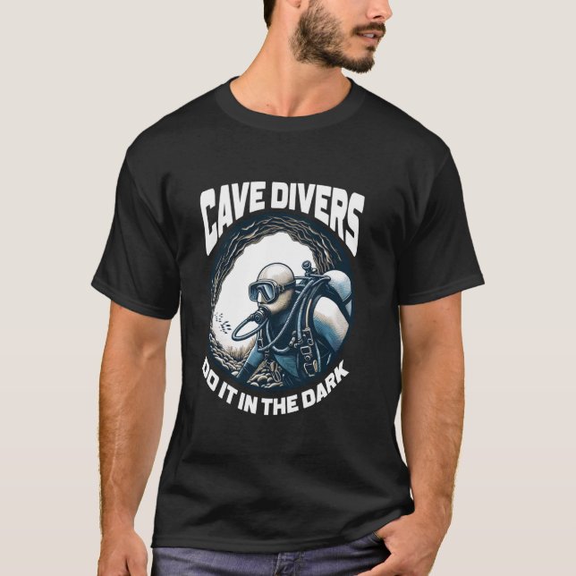 Camiseta Mergulho em Caverna (Frente)