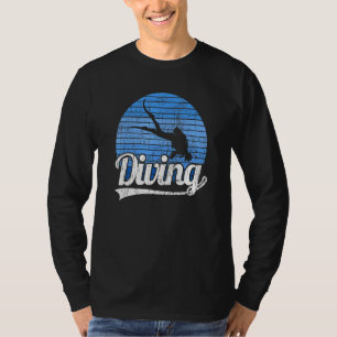 Camiseta Mergulho Freedive Divisor Freedive Scuba Diver Vin