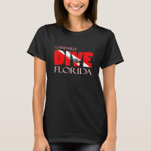 Camiseta Mergulho Gainesville Flórida Mergulho Scuba Snorke