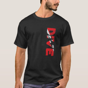 Camiseta Mergulho Incrível Mergulho Scuba Diving Mergulhado
