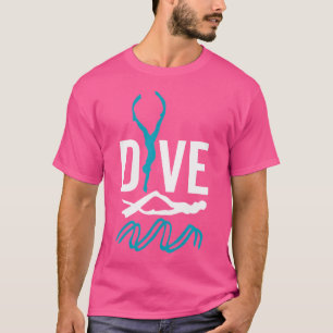 Camiseta Mergulho Livre Apnea Merging Snorkeling Dive Gif