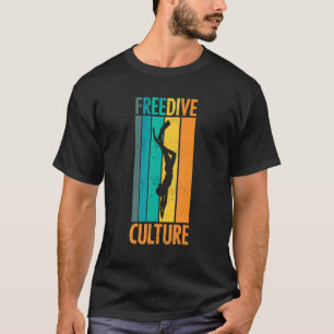 Camiseta Mergulho Livre em Águas Profundas Para Nadador Liv