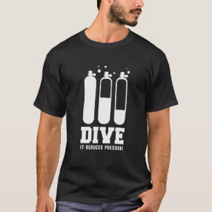 Camiseta Mergulho Mergulhador Mergulho Scuba Snorkel Oceano