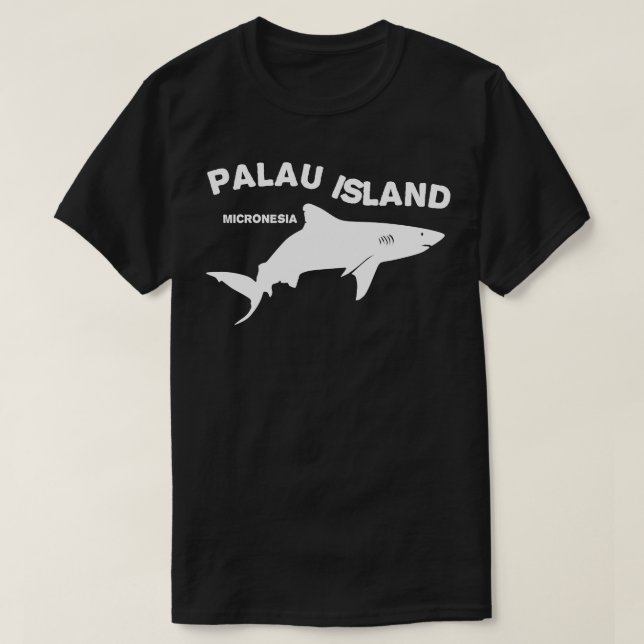 Camiseta Mergulho na Micronésia de Palau Island (Frente do Design)