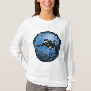 Camiseta Mergulho nas Cavernas - Mergulhador Submarino