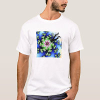 Mergulho num T-Shirt Fractal