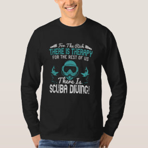 Camiseta Mergulho - Para Os Ricos Há Terapia