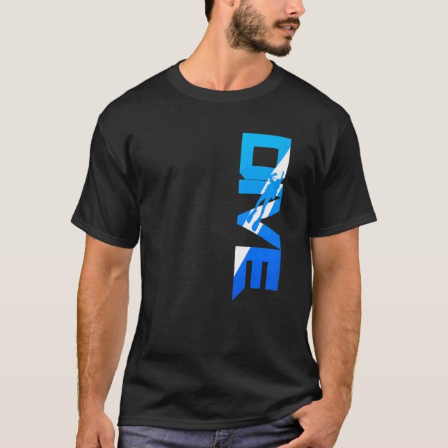 Camiseta Mergulho Scuba (Frente)