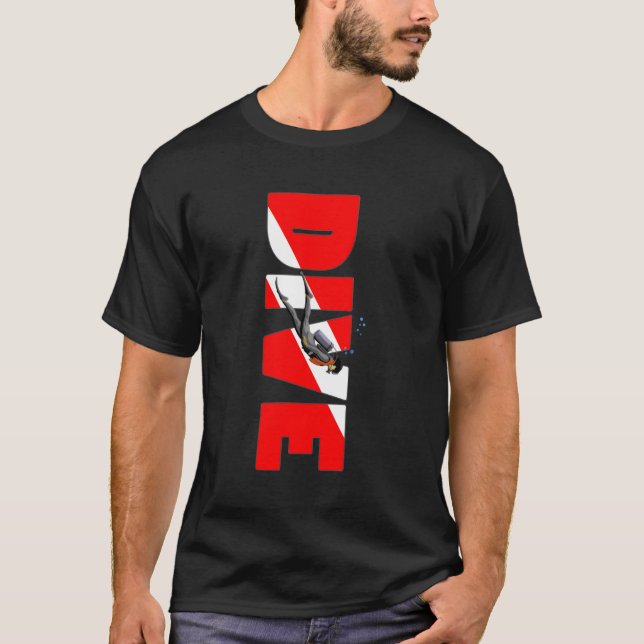 Camiseta Mergulho Scuba (Frente)