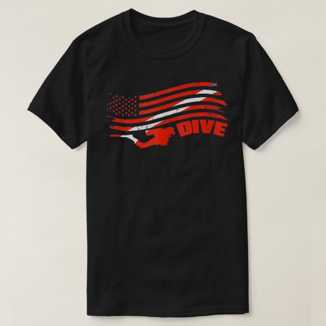 Camiseta Mergulho Scuba Dive 2 (Frente do Design)