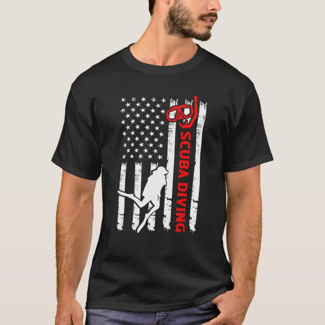 Camiseta Mergulho Scuba Diver 5 (Frente)