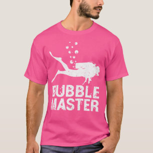 Camiseta Mergulho Scuba Diver Bubble Master Scuba