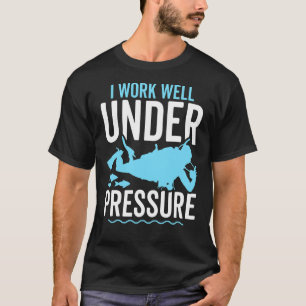 Camiseta Mergulho Scuba Para Homens Mergulham Diver Scuba