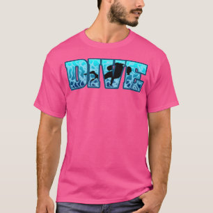 Camiseta Mergulho Submarino