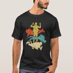 Camiseta Mergulho Vintage Para Homens Mulheres Retro Diver