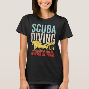 Camiseta Mergulho Vintage Scuba Merge Diver Scuba