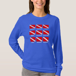 Camiseta Mergulhos do Mundo