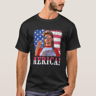 Camiseta Merica, 4 de julho, Bandeira Americana