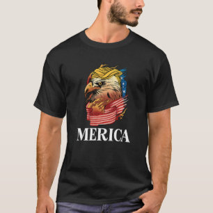 Camiseta Merica EUA Bandeira Independência Americana Dia 4