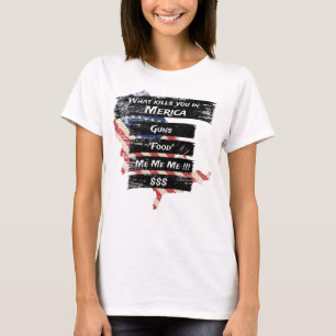 Camiseta Merica Humor América EUA Patriotismo Engraçado