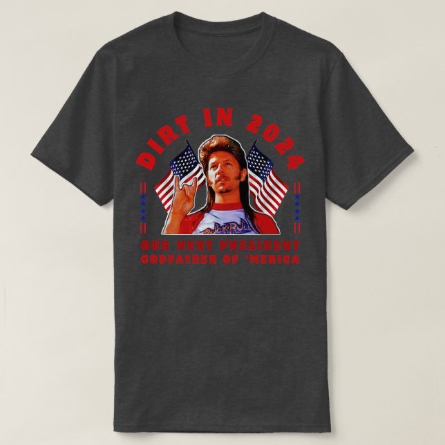 Camiseta Merica Joe Dirt (Frente do Design)