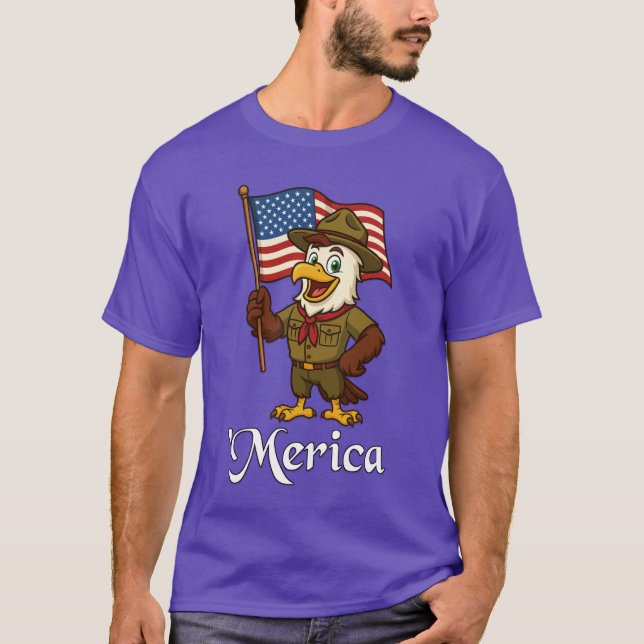 Camiseta 'Merican Eagle Scout (Frente)