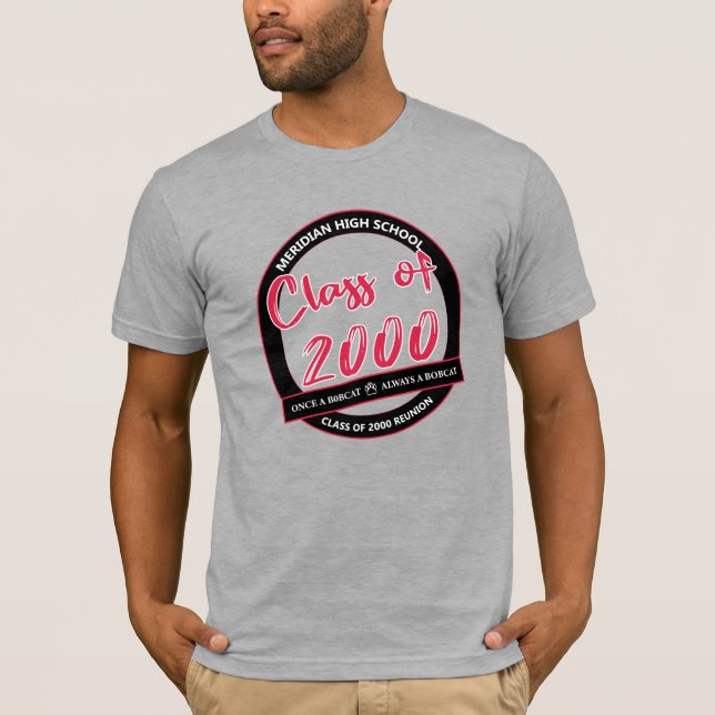Camiseta Meridian Class of 2000 Reunion T-Shirts (Frente)