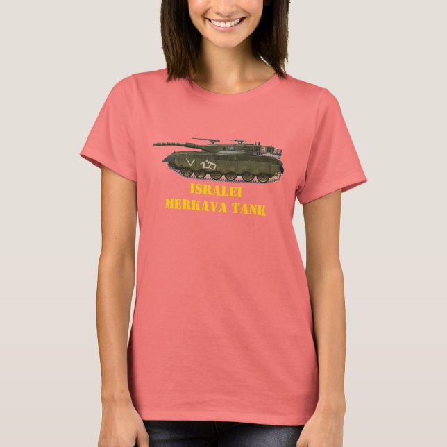 CAMISETA MERKAVA TANK (Frente)