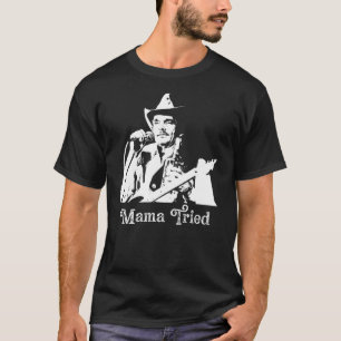 Camiseta Merle Haggard Mama Julgou T-Shirt