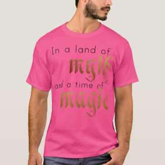 Camiseta Merlin Inspirado Em Uma Terra De Mito