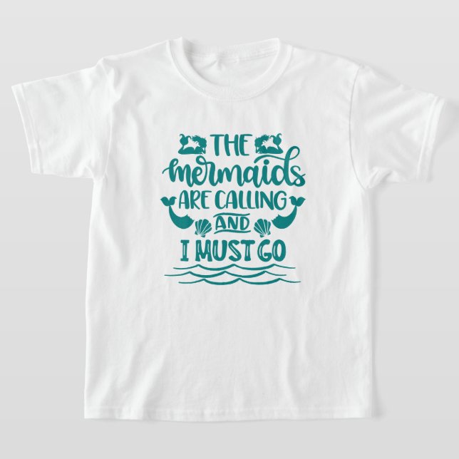 Camiseta Mermaid Beach | As Sereias Chamam (Postura )