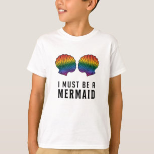Camiseta Mermaid Beach Bikini Carnaval Bra Shell BH Gift