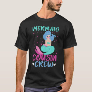 Camiseta Mermaid Cousin Crew