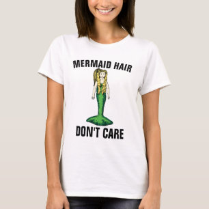 Camiseta MERMAID HAIR NÃO SE IMPORTA COM t-shirts