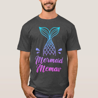 Camiseta Mermaid Memaw, Mermama Security Roupa, Gr Francês