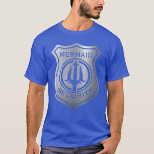Camiseta Mermaid Security Logo Merman Costume Security