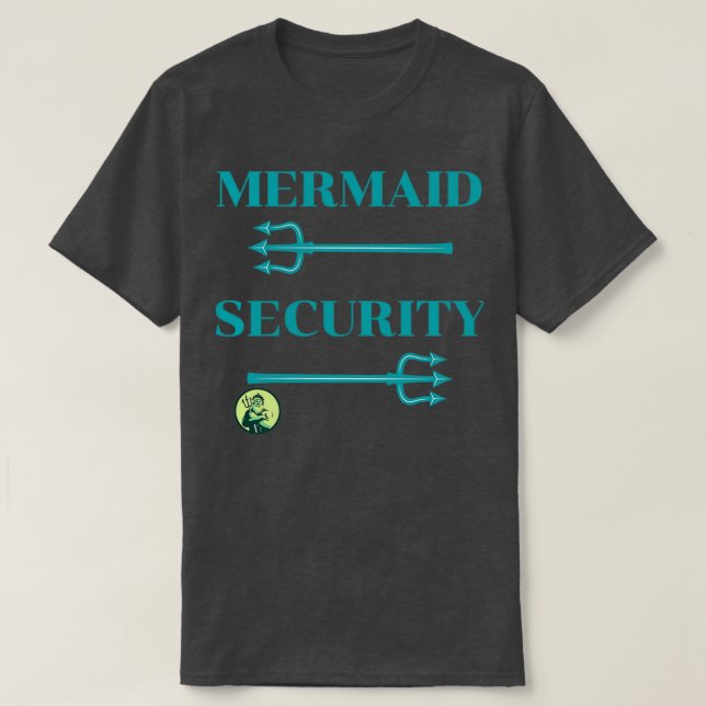 CAMISETA MERMAID SECURITY SHIR (Frente do Design)