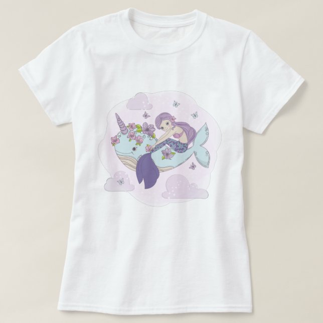 Camiseta Mermaid T-Shirt (Frente do Design)