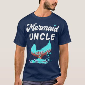 Camiseta Mermaid Tio Girl Mermaid Party