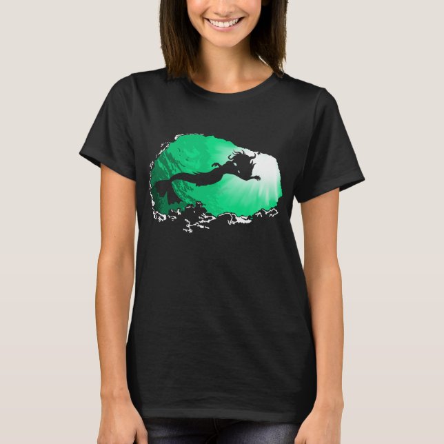 Camiseta Mermaid Underwater (Frente)